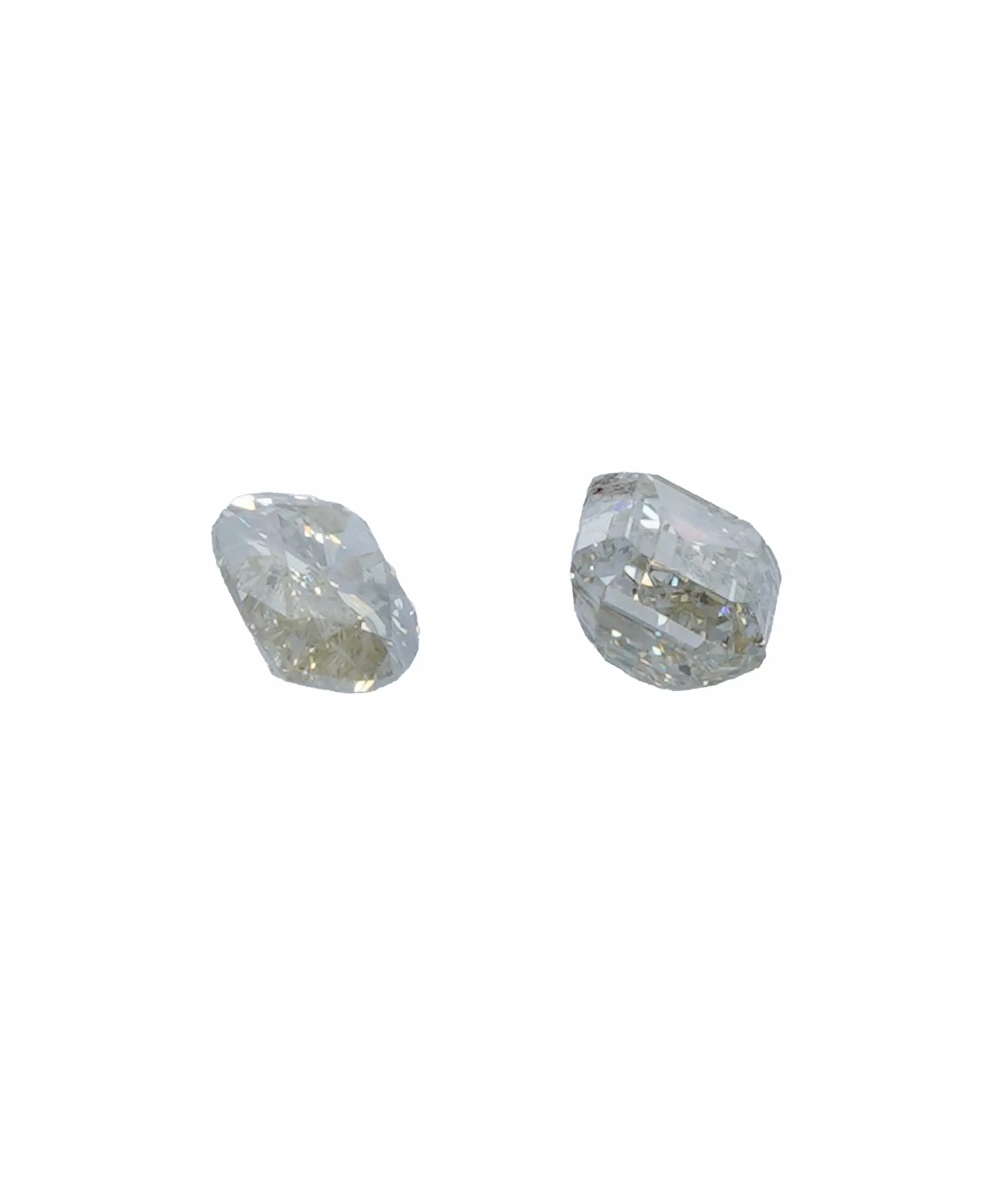 0.48 ct MARQUISE & EMERALD NATURAL LIGHT GREEN DIAMOND SET OF 2 ANL-S20-38