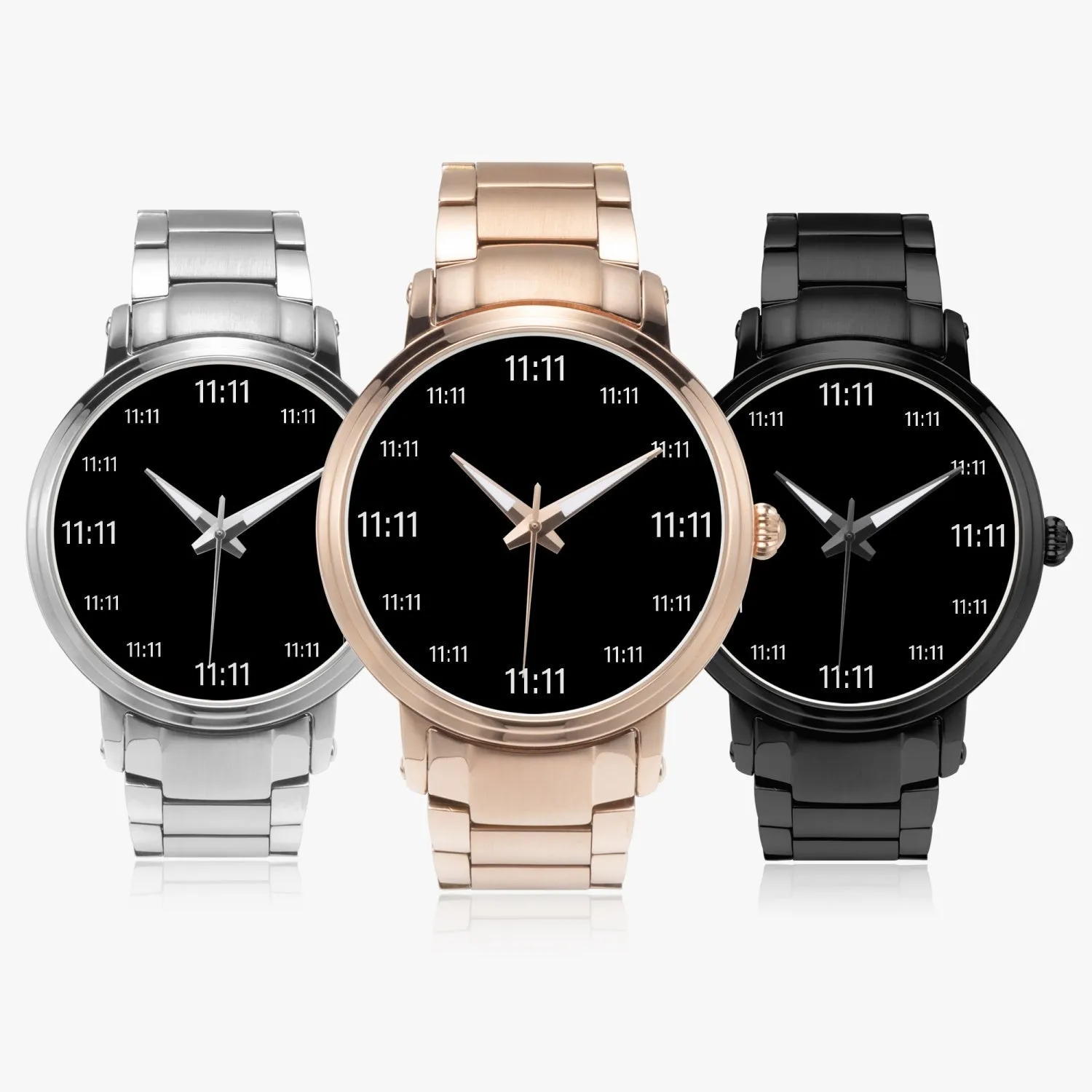 11:11 Eleven Eleven Magic Number Automatic Watch | Steel Strap