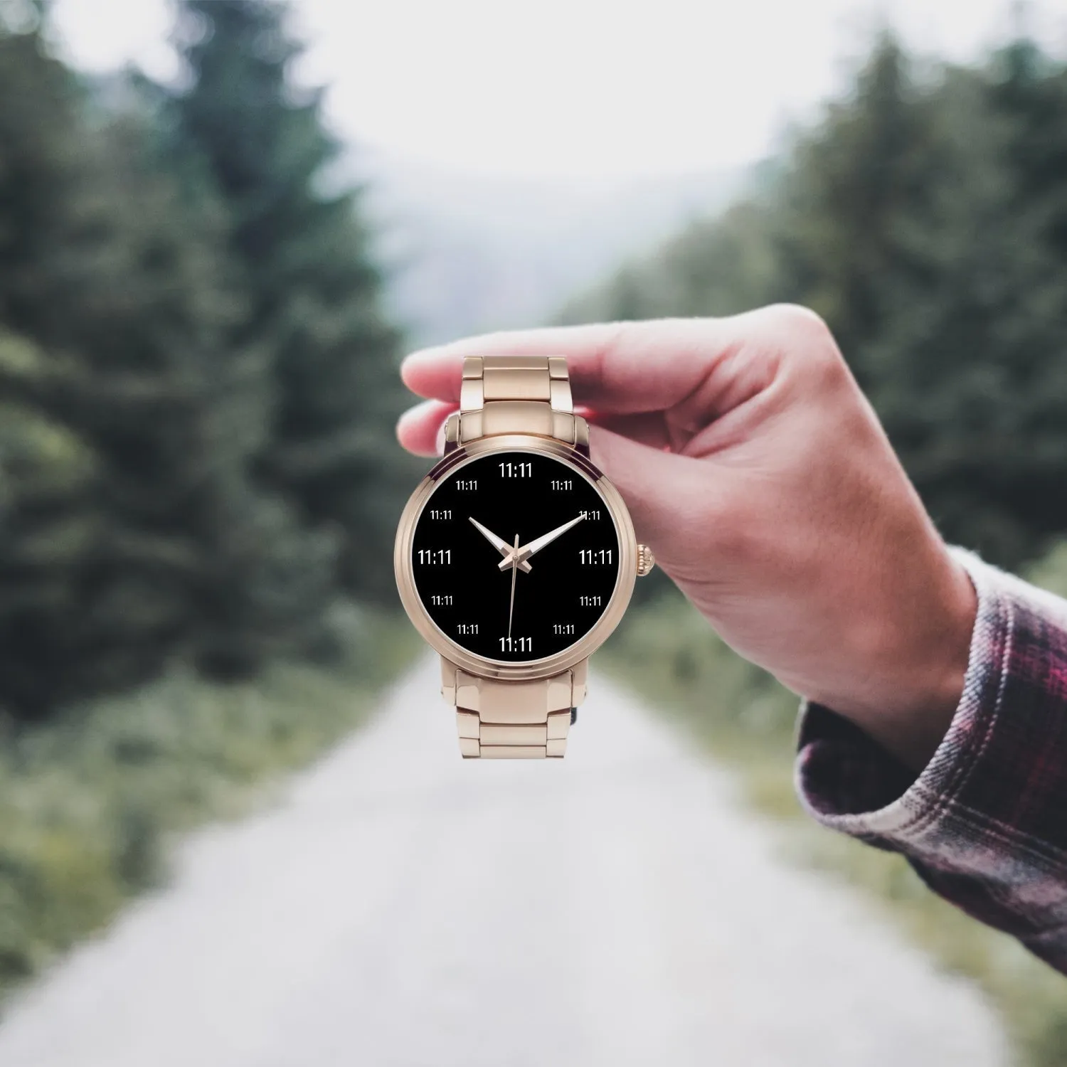 11:11 Eleven Eleven Magic Number Automatic Watch | Steel Strap