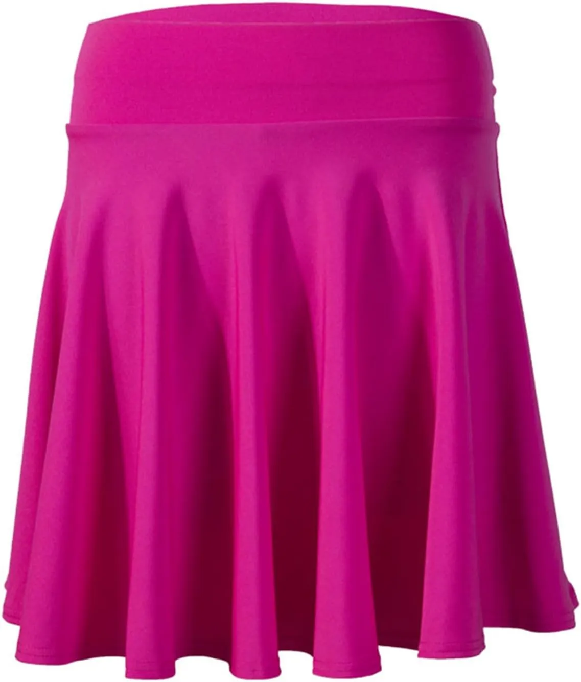 A Line Midi Skirt for Women Versatile 45CM Pleated Half Skirt Fashionable Flared Dress Skirt Non See ThroughDesign