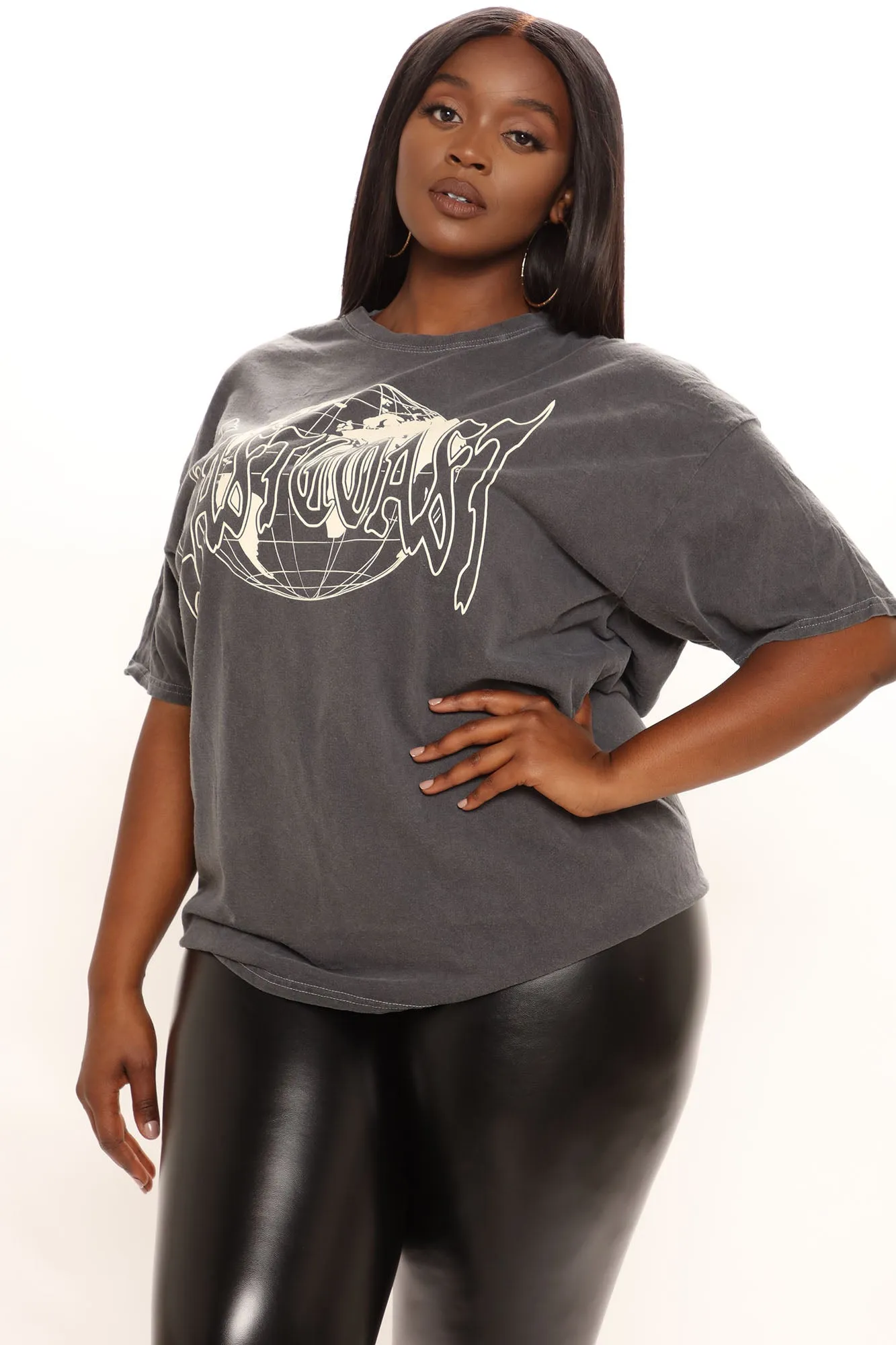 A$AP Ferg East Coast Tour Tee - Black Wash