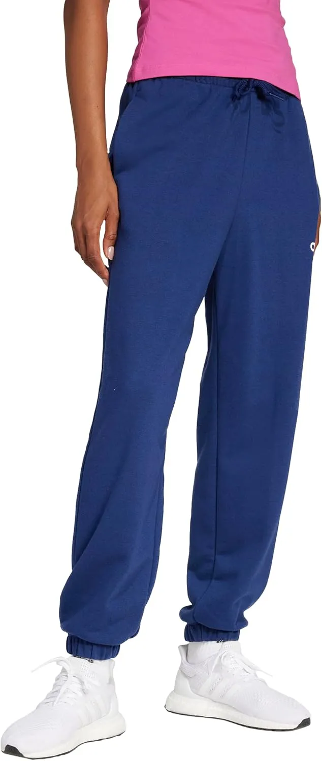 adidas Women's Essentials Linear French Terry Cuffed Pants