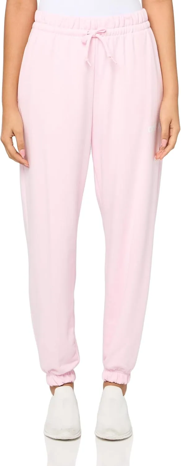 adidas Women's Essentials Linear French Terry Cuffed Pants