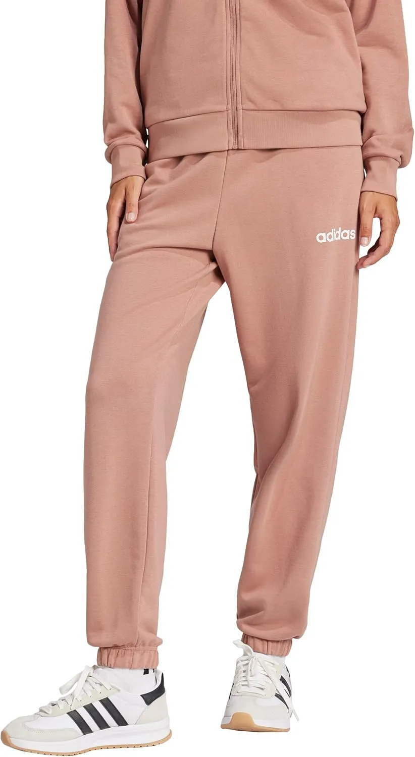 adidas Women's Essentials Linear French Terry Cuffed Pants