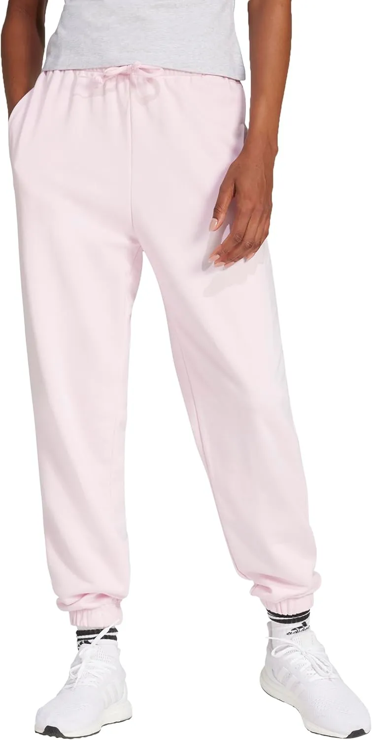 adidas Women's Essentials Linear French Terry Cuffed Pants