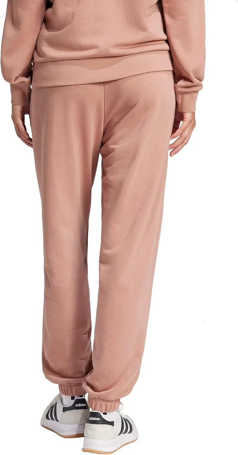 adidas Women's Essentials Linear French Terry Cuffed Pants