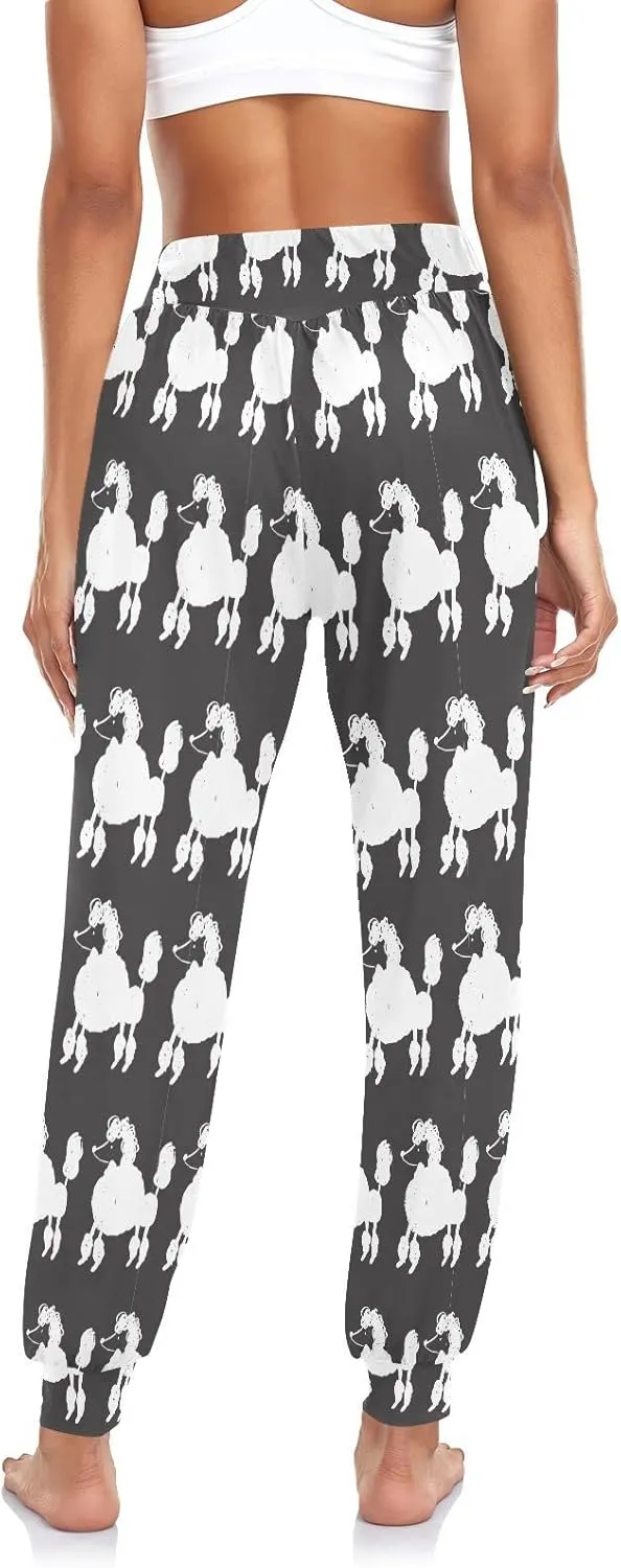 Aflyko Women Boho Trousers Comfy Sweatpants Yoga Urban Dance Workout Pants S-2XL