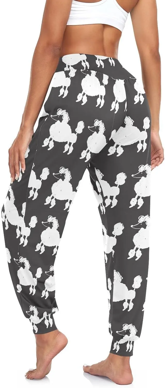 Aflyko Women Boho Trousers Comfy Sweatpants Yoga Urban Dance Workout Pants S-2XL