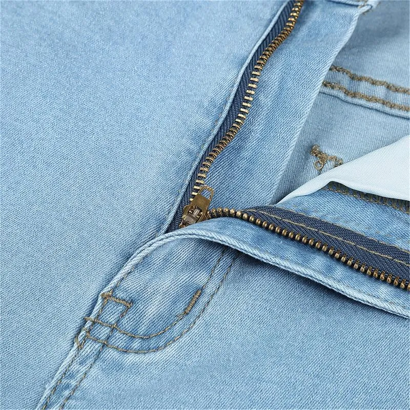 Andongnywell Womens Mid Waist Stretchy Denim Skinnys High Rise Skinny Jeans Butt Lifting Stretch Denim Pants Slim Trouser