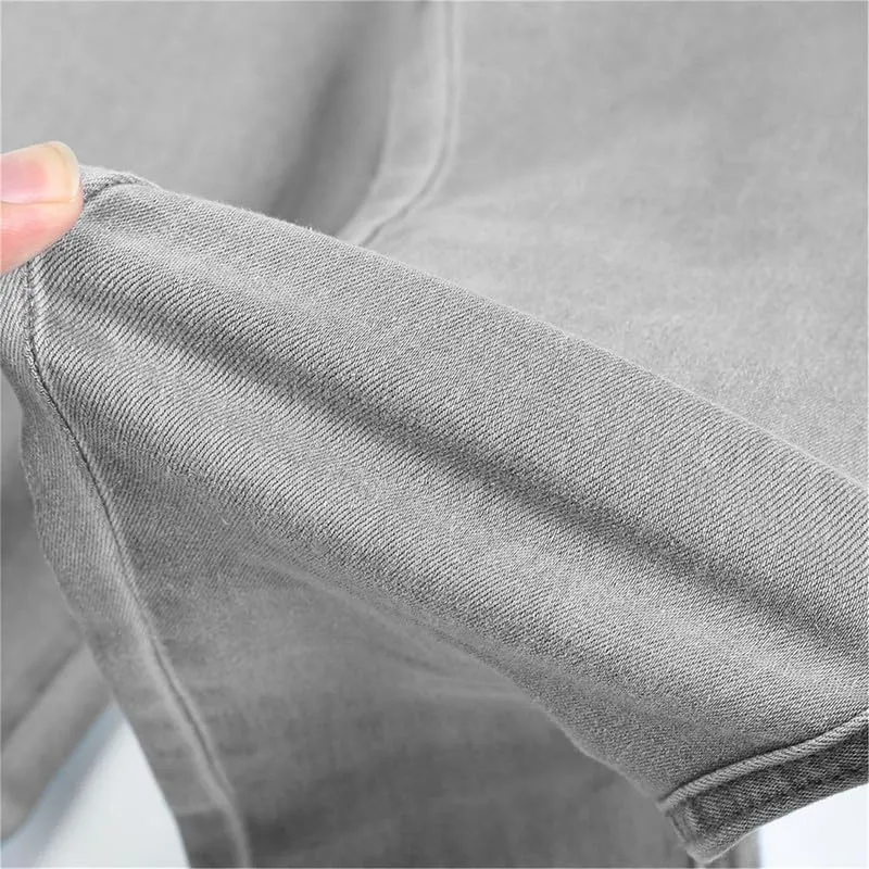 Andongnywell Womens Mid Waist Stretchy Denim Skinnys High Rise Skinny Jeans Butt Lifting Stretch Denim Pants Slim Trouser