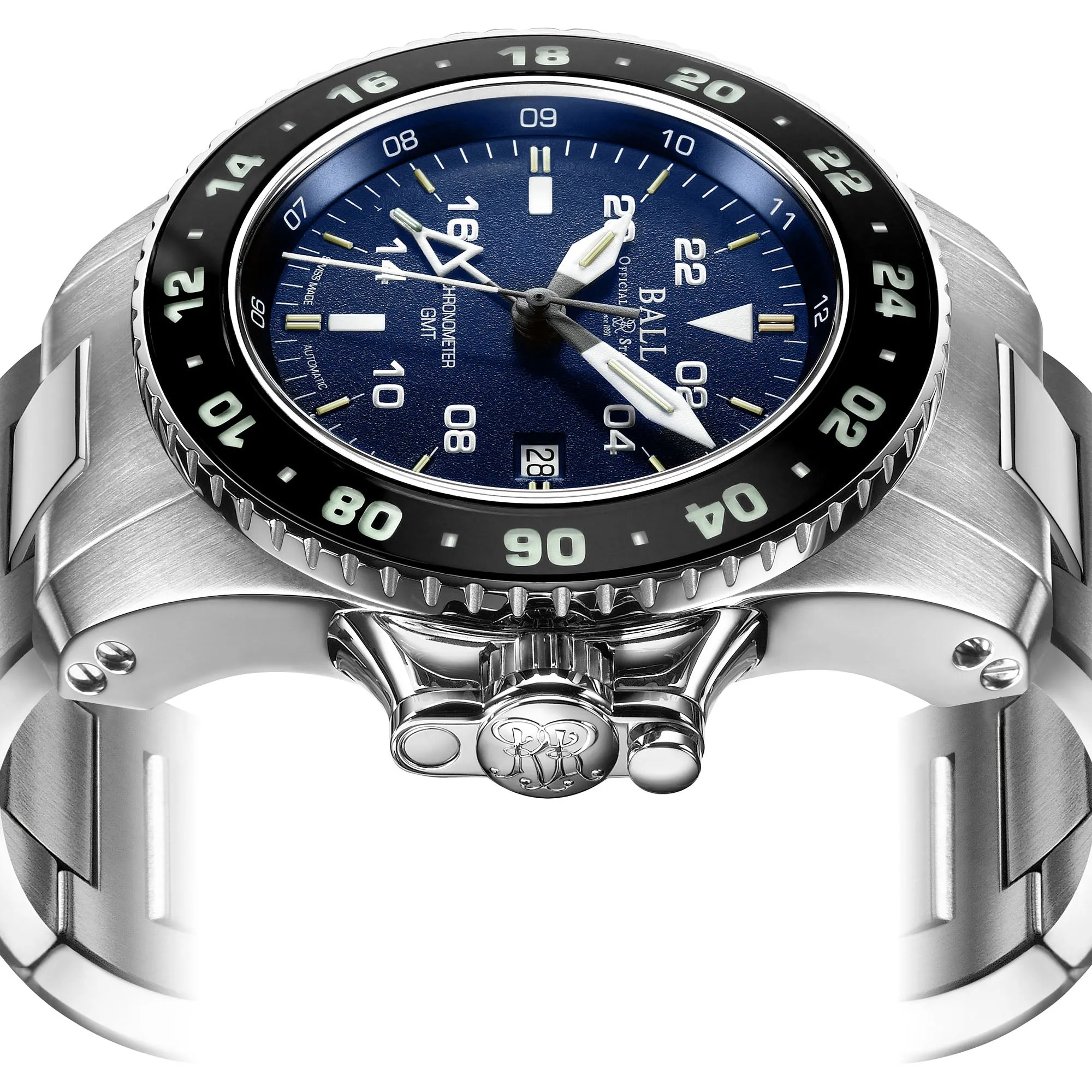 Ball Engineer Hydrocarbon AeroGMT II Men's Blue Watch DG2018C-SC-BE