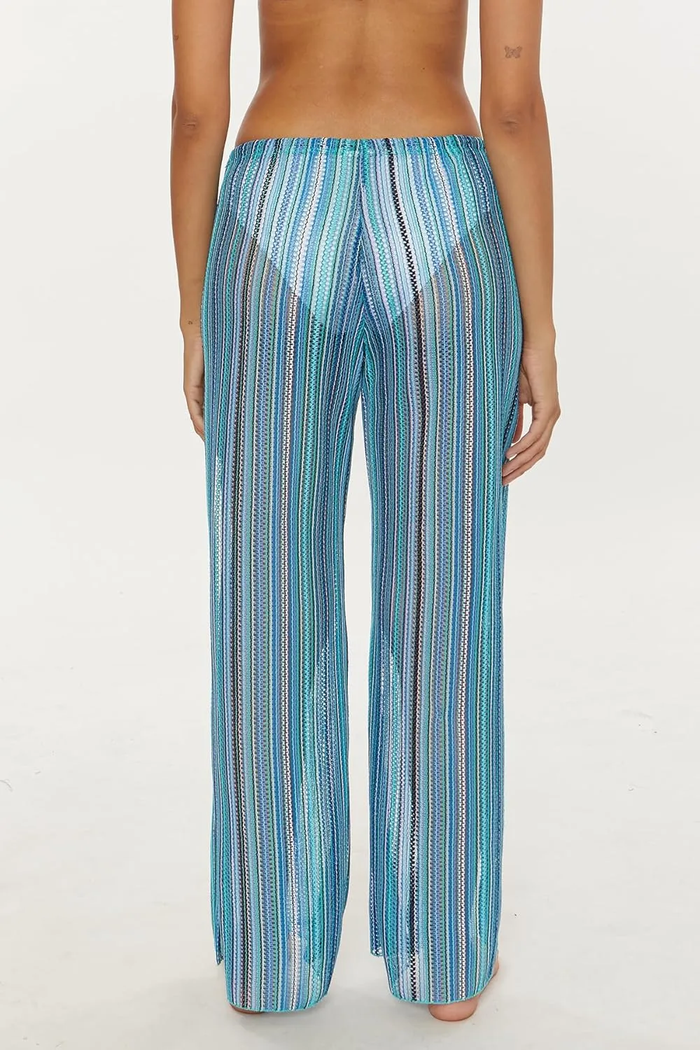BECCA Seaside Harem Pants, Casual, Split Leg, Beach Cover Ups for Women