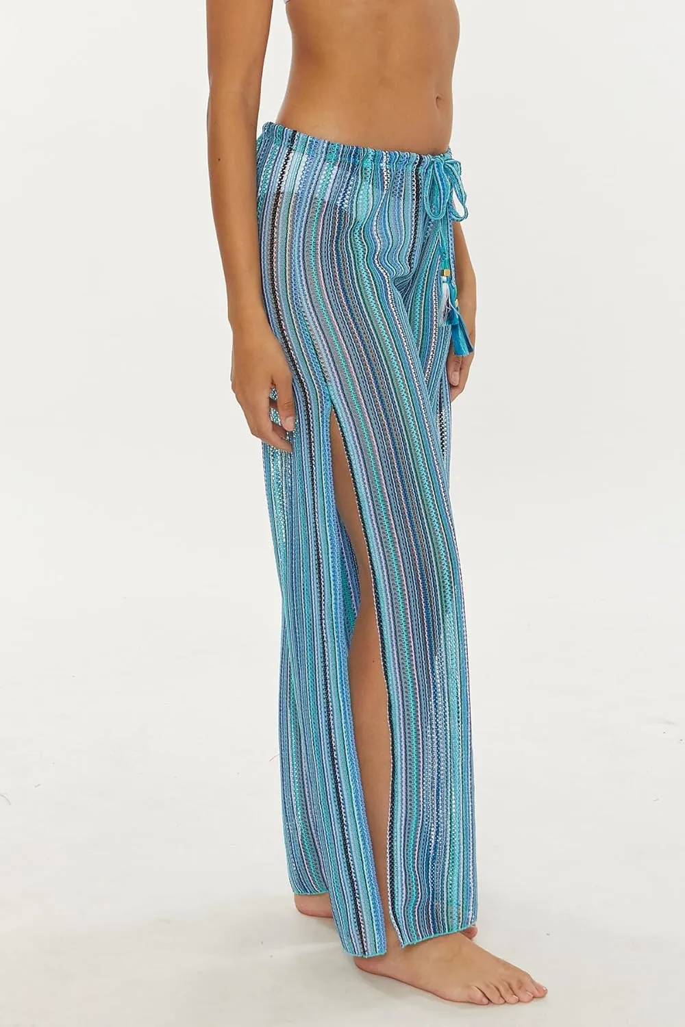 BECCA Seaside Harem Pants, Casual, Split Leg, Beach Cover Ups for Women