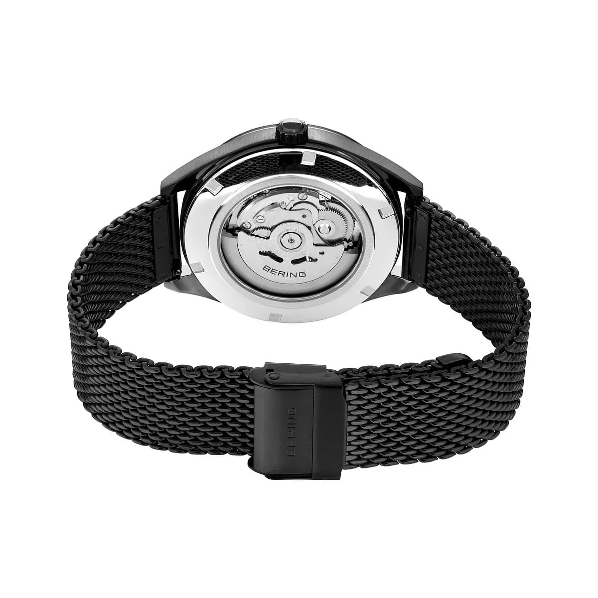 Bering Men's Watch | Automatic | Polished/Brushed Grey | Grey Dial | 16743-377