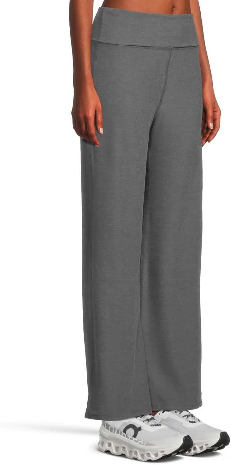 Beyond Yoga Women's Spacedye Foldover Wide Leg Pants