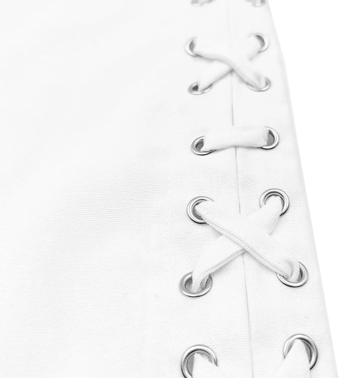 BIRW 2025 Summer Women Linen Pants with Pockets High Waist Comfy White Gauze Pants Casual Lightweight Loose Trousers