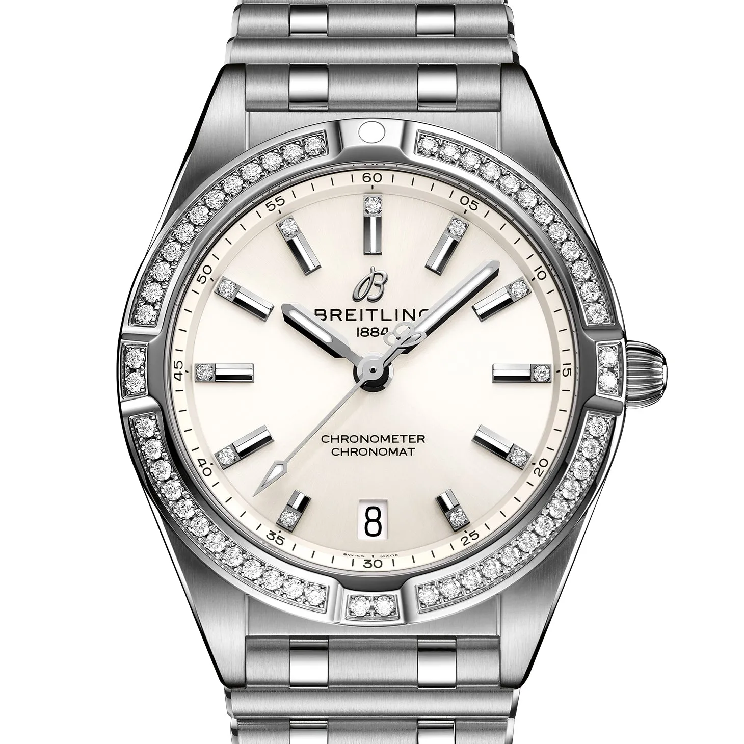Breitling Chronomat 32 with Diamond Bezel