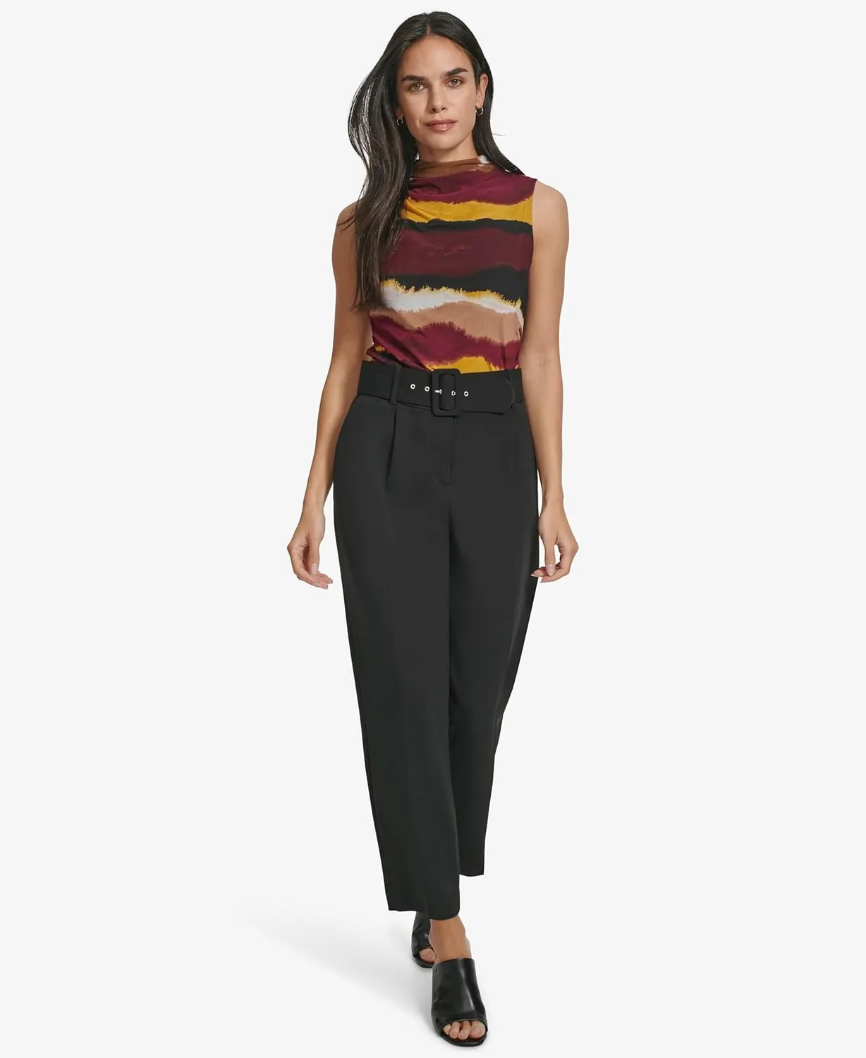 Calvin Klein Women's Size Classic Fit Lux Pant