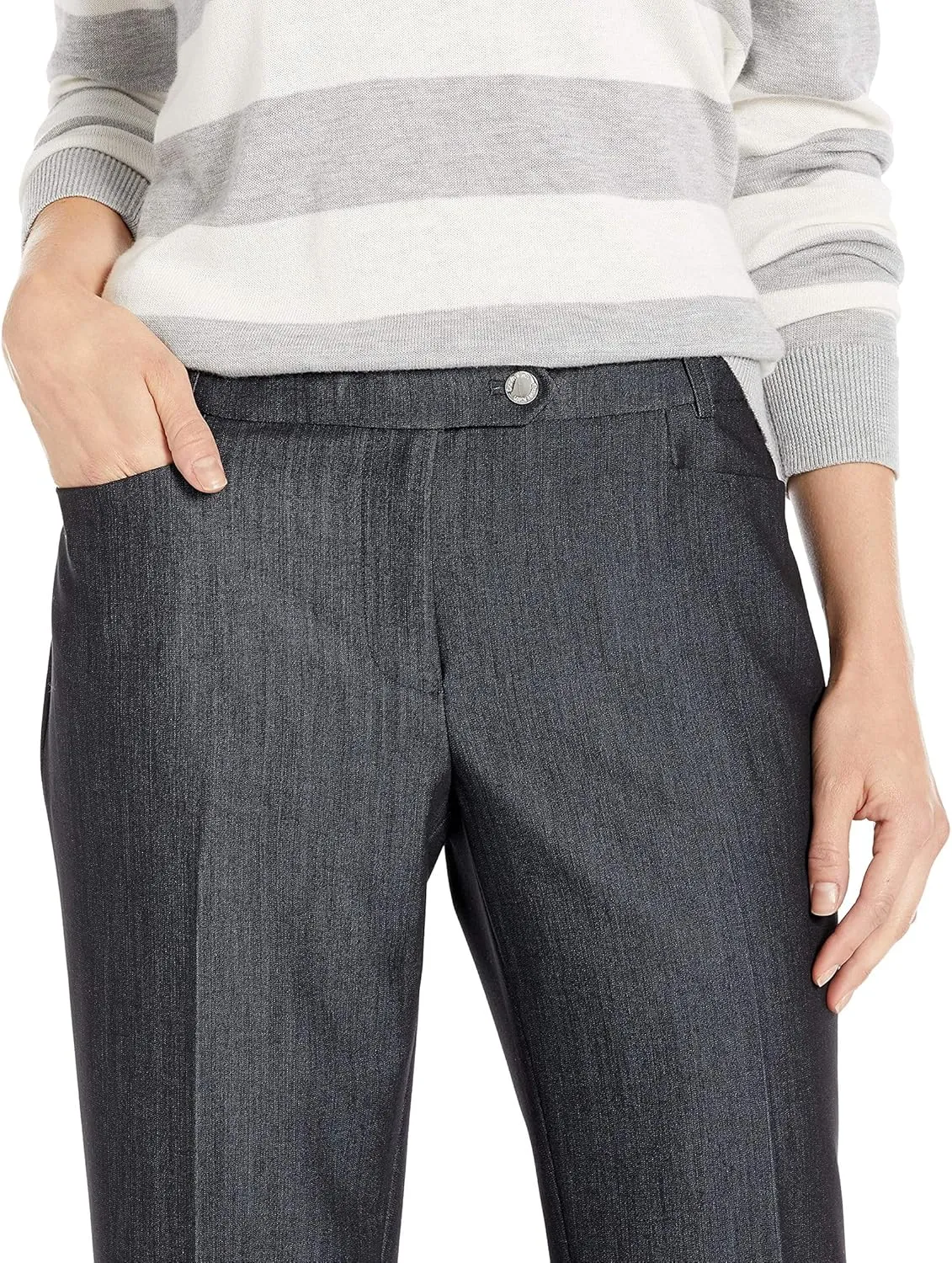 Calvin Klein Women's Straight-Leg Classic Business Casual Pants