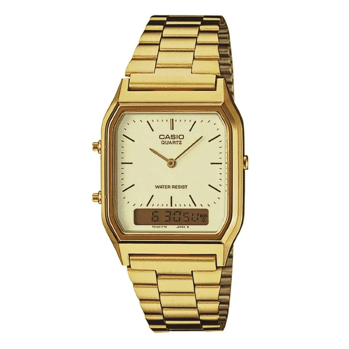 Casio Dress Watch Dual Time Gold AQ230GA-9DS