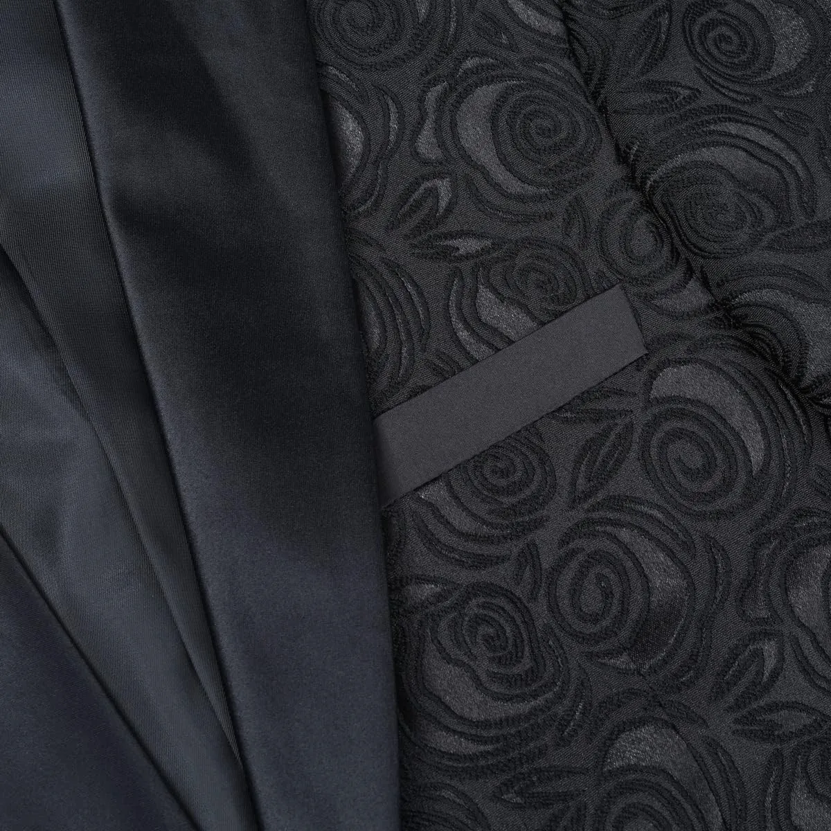 Cloudstyle Mens 2 Piece Floral Jacquard Dress Suit Set 1 Button Print Dinner Jacket Pants