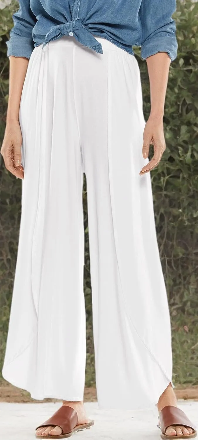 Coolibar UPF 50  Women's Lynsu Wide Leg Pants - Sun Protective
