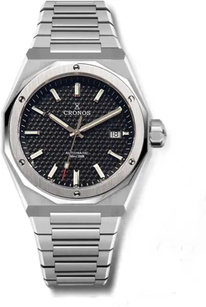 Cronos L6028 Automatic Men's Watch - PT5000 Movement 39mm Sapphire Crystal 100M Water Resistant