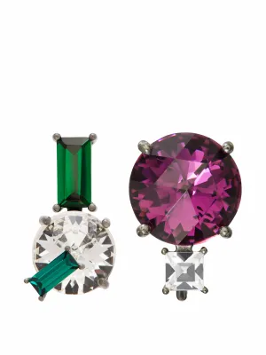 Crystal stud earring