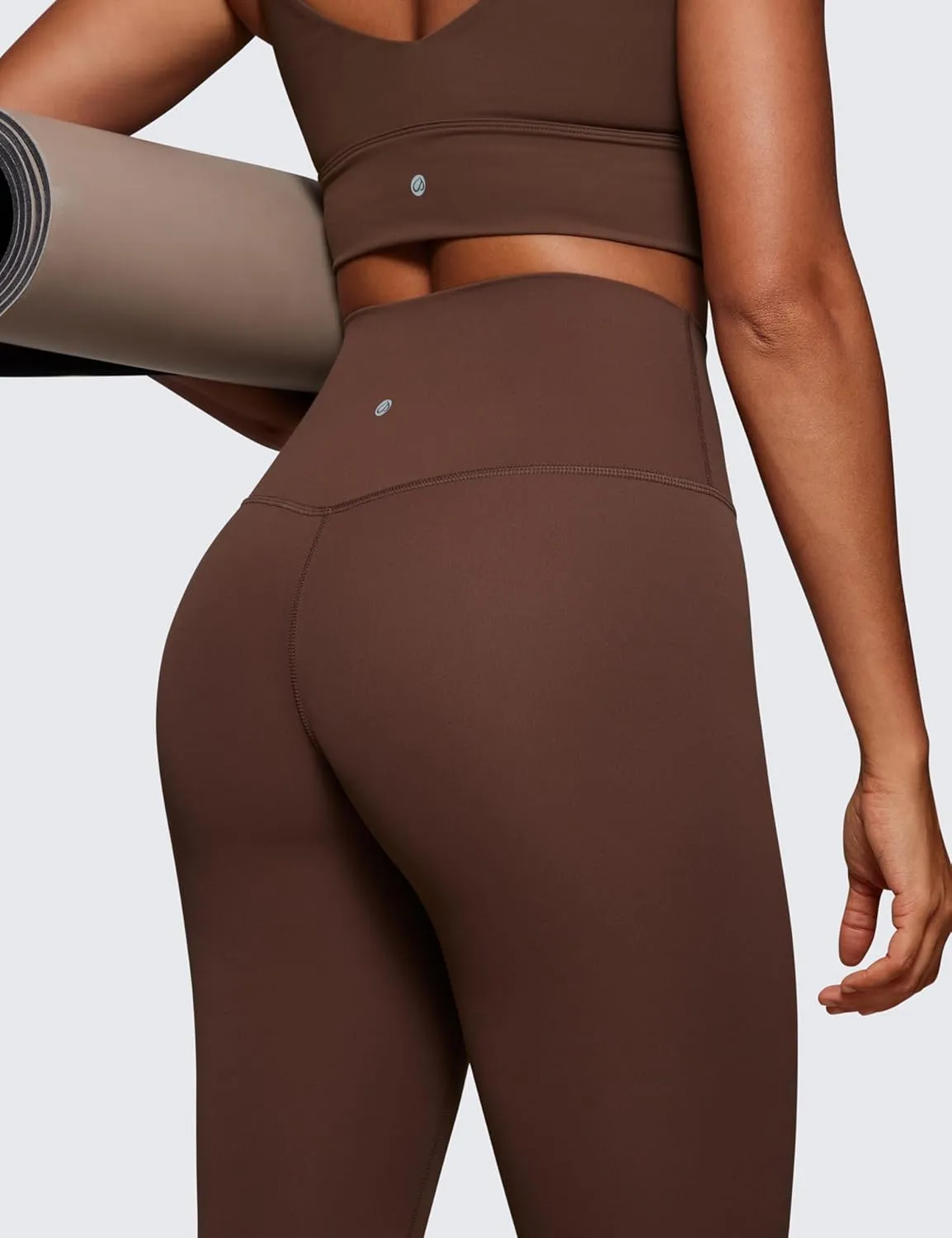 CRZ YOGA Butterluxe Womens Workout Leggings 26.5''- Full Length High Waisted Yoga Pants Buttery Soft Athletic Gym Lounge