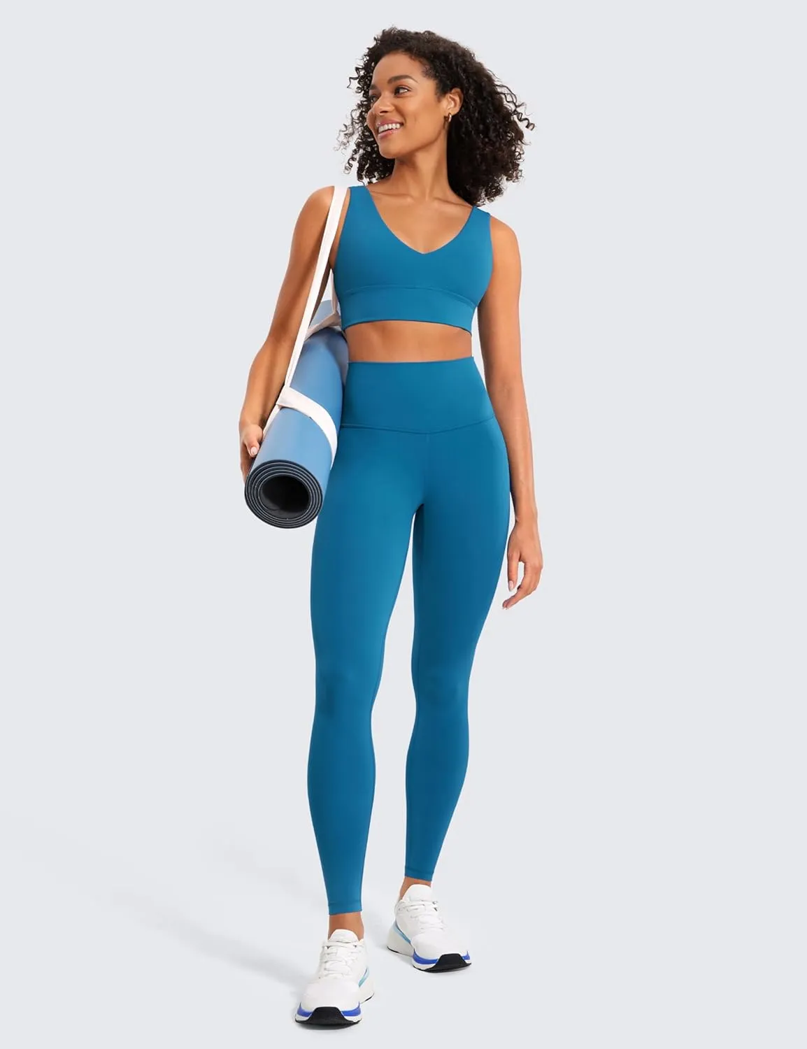 CRZ YOGA High Waisted Lounge Yoga Legging Workout Pants 28"