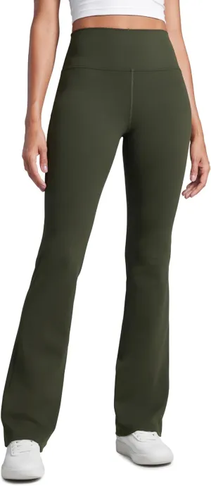 CRZ YOGA Women Butterbreeze High Waist Flare Pants 32'' - Casual Yoga Dress Bootcut Wide Leg