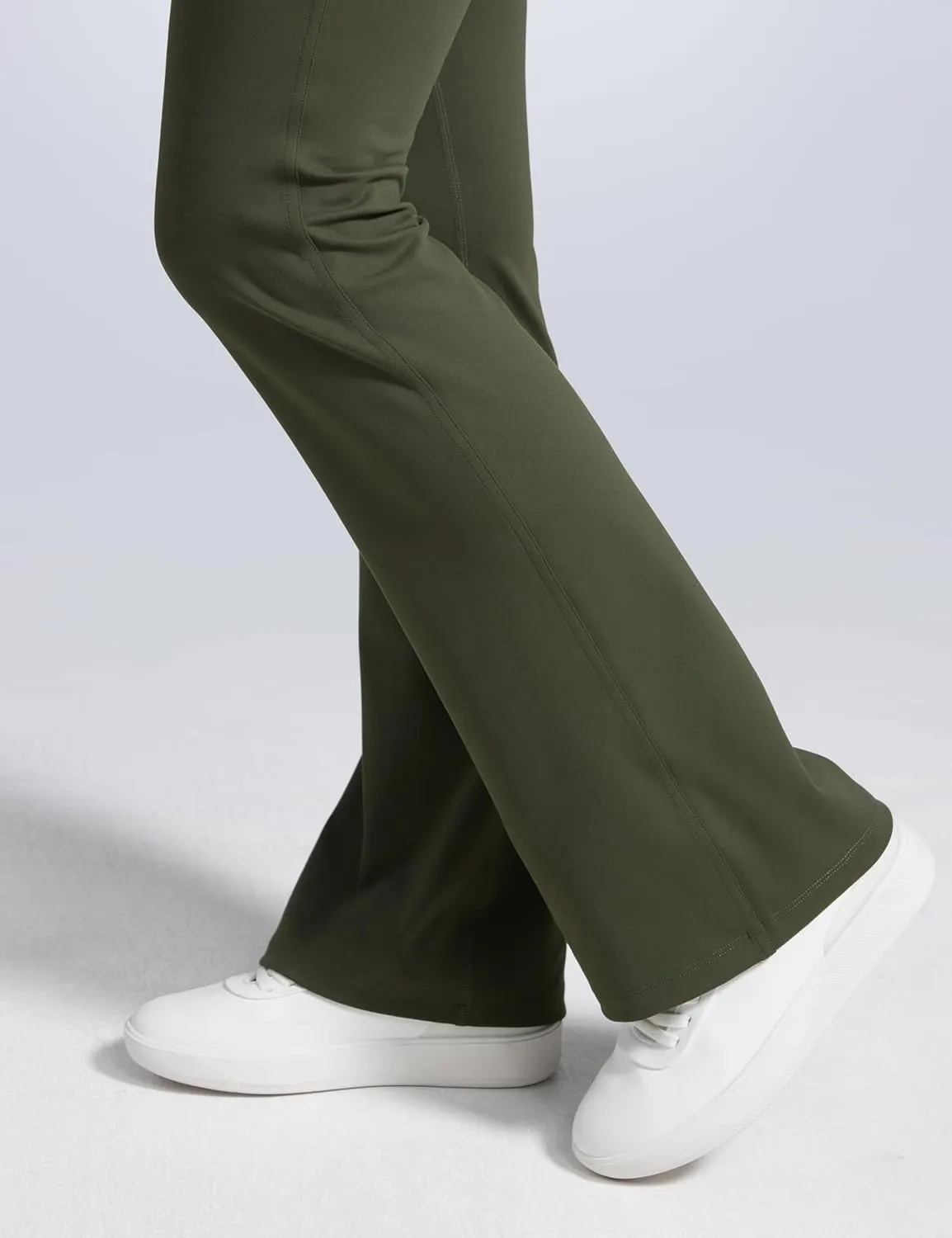 CRZ YOGA Women Butterbreeze High Waist Flare Pants 32'' - Casual Yoga Dress Bootcut Wide Leg