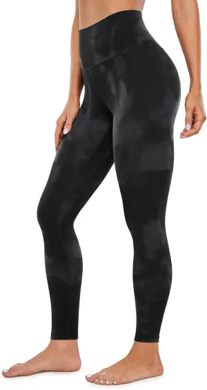 CRZ YOGA Womens Butterluxe High Waisted Yoga Leggings 28" - Double Seamed Buttery Soft Comfy Athletic Gym Workout Pants