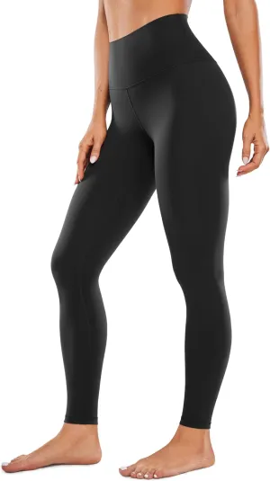 CRZ YOGA Womens Butterluxe High Waisted Yoga Leggings 28" - Double Seamed Buttery Soft Comfy Athletic Gym Workout Pants