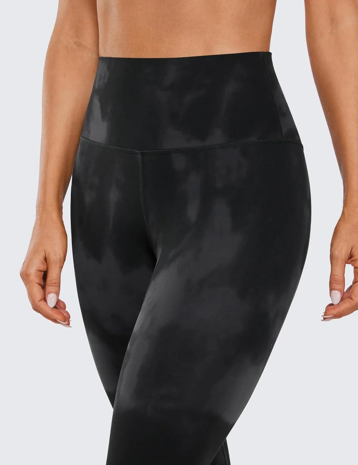 CRZ YOGA Womens Butterluxe High Waisted Yoga Leggings 28" - Double Seamed Buttery Soft Comfy Athletic Gym Workout Pants