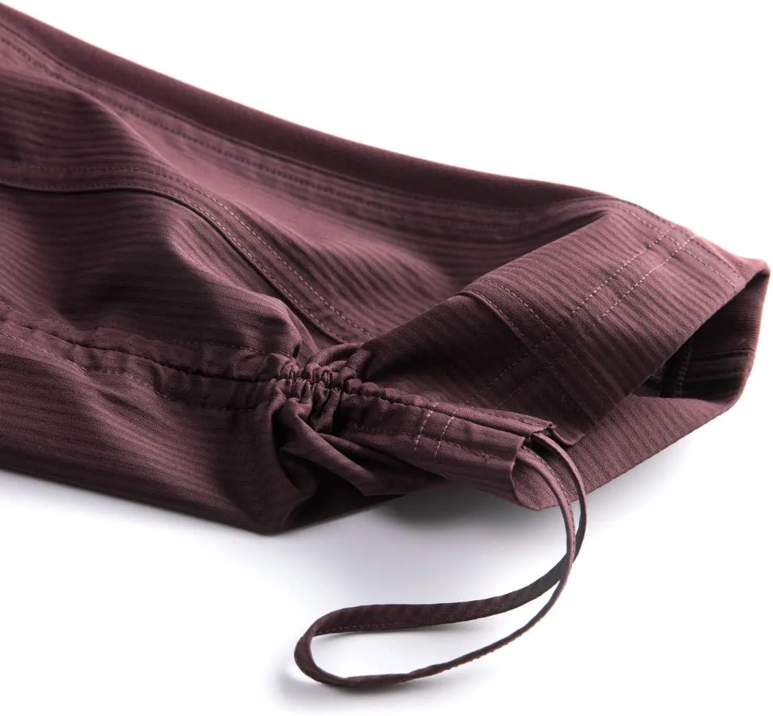 CRZ YOGA Womens Casual 7/8 Pants 25"- Lightweight Workout Outdoor Athletic Track Travel Lounge Joggers Pockets