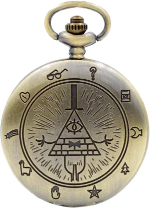 Ddjbdb Men's Pocket Watches Quartz with Necklace Chain Fob Pocket Chain Christmas Gift with Box