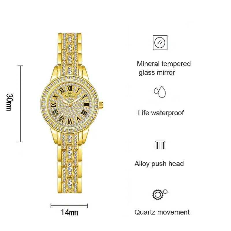 Diamond Chain Women Watch - Elegant and Stylish
