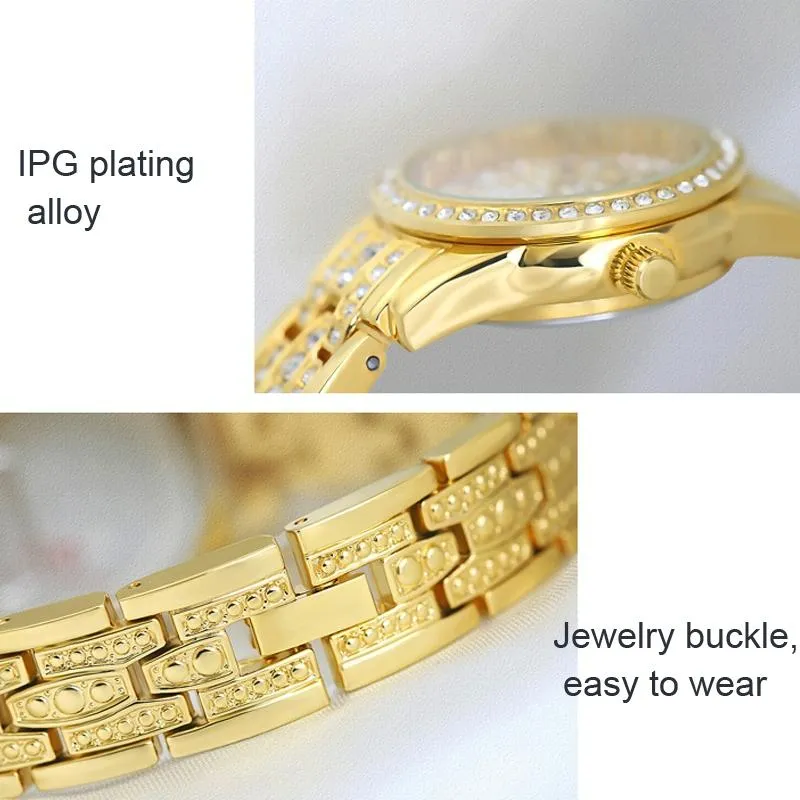 Diamond Chain Women Watch - Elegant and Stylish