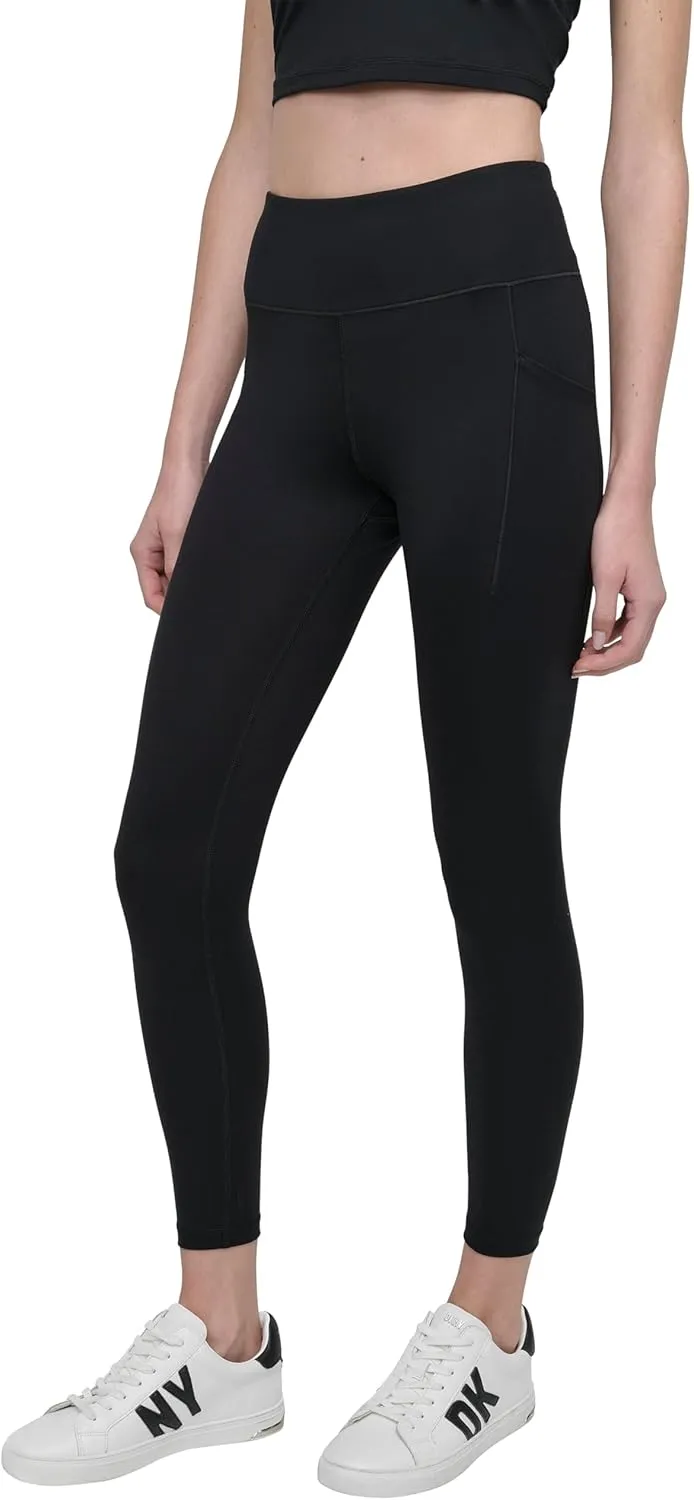DKNY womens High Waist 7/8 Compression Legging