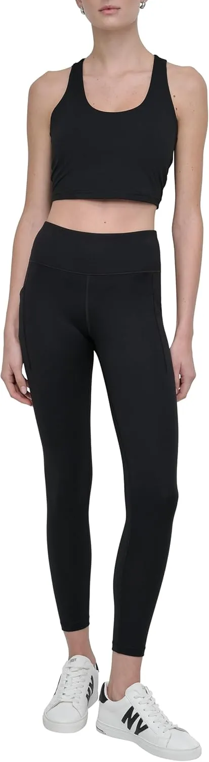 DKNY womens High Waist 7/8 Compression Legging