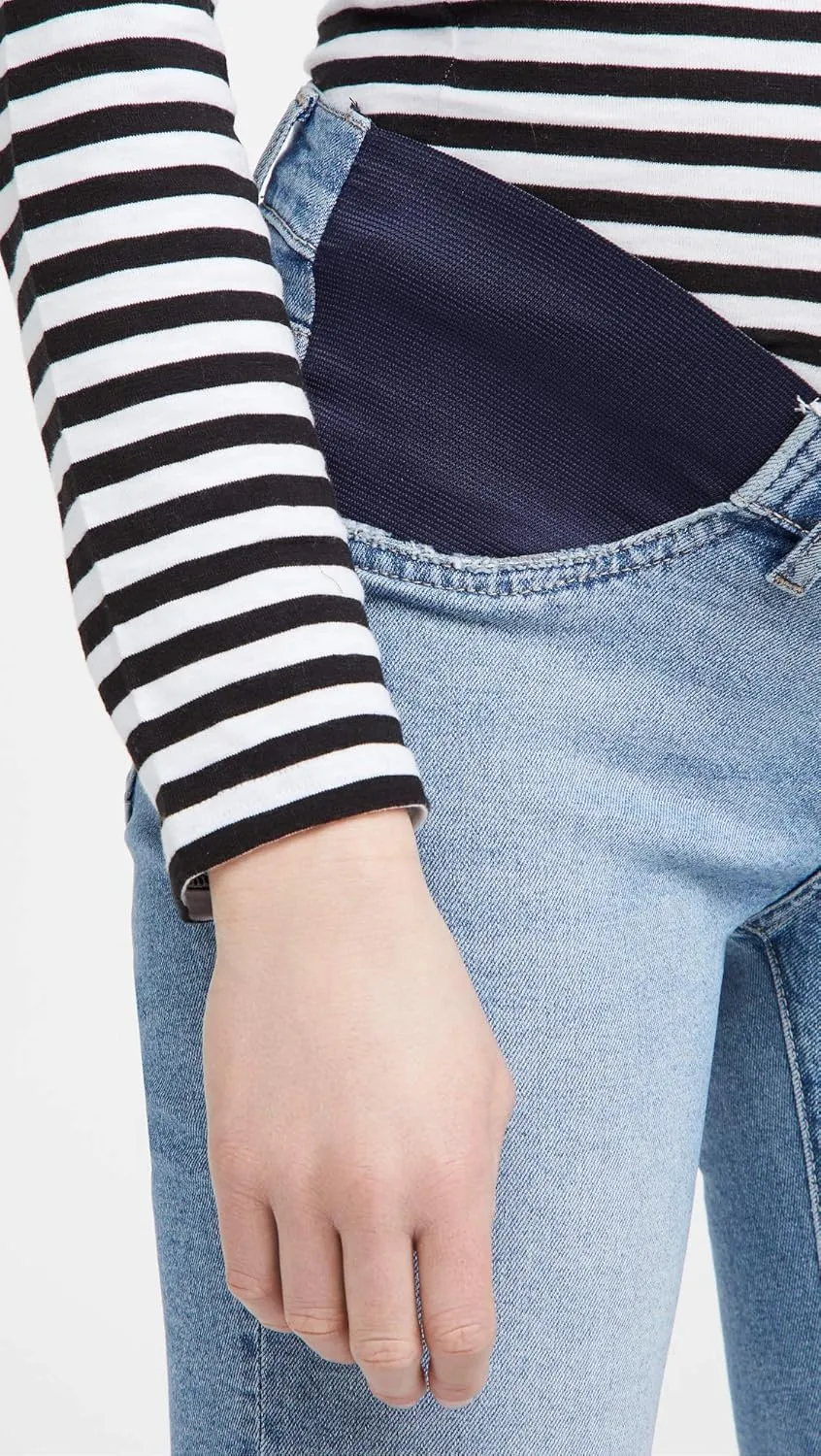 DL1961 Women's Patti Straight Maternity Ankle Jeans