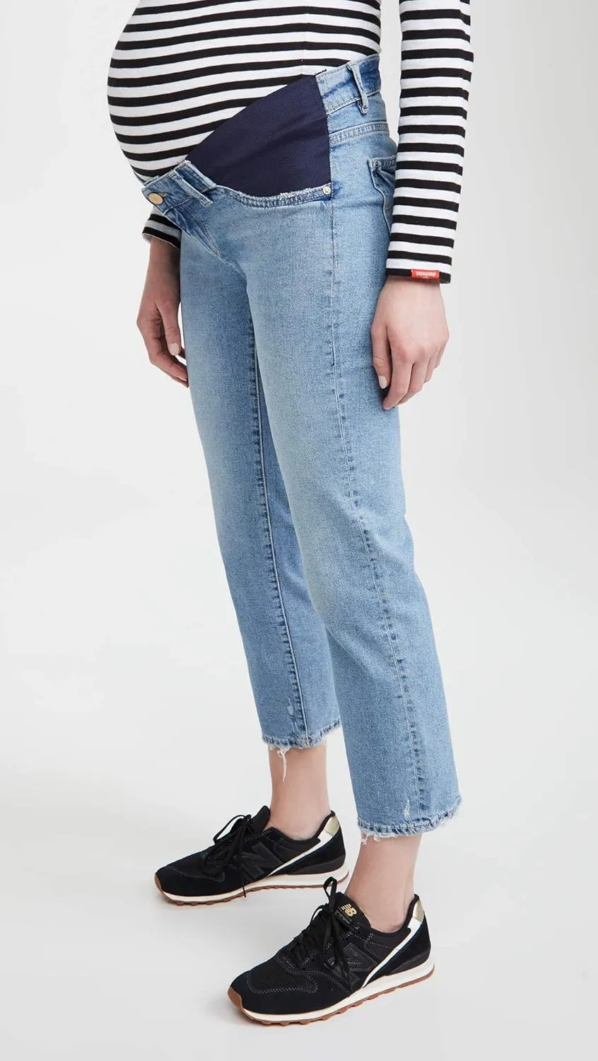 DL1961 Women's Patti Straight Maternity Ankle Jeans