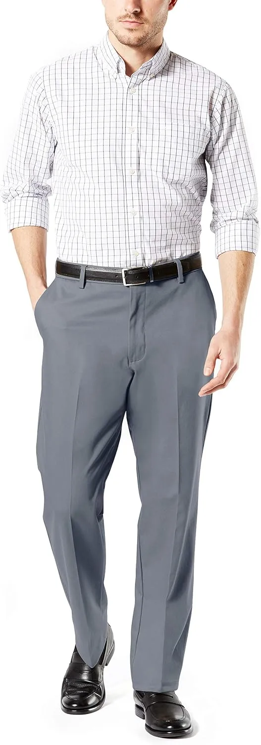 Dockers Men's Classic Fit Signature Khaki Lux Cotton Stretch Pants