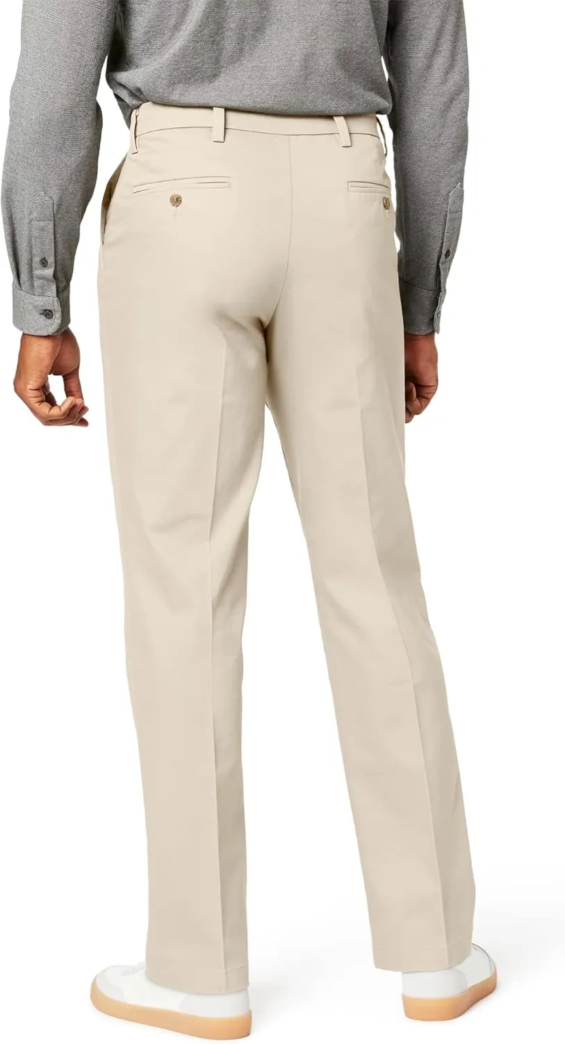 Dockers Men's Classic Fit Signature Khaki Lux Cotton Stretch Pants