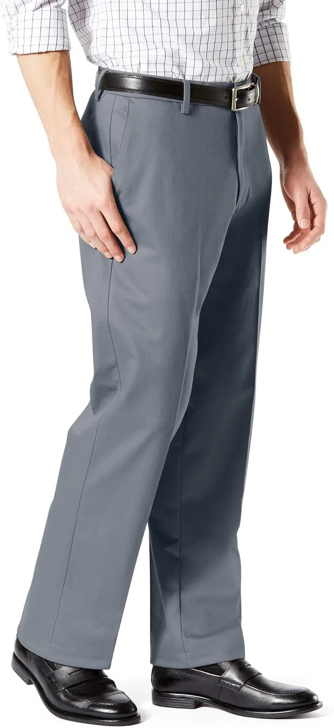 Dockers Men's Classic Fit Signature Khaki Lux Cotton Stretch Pants