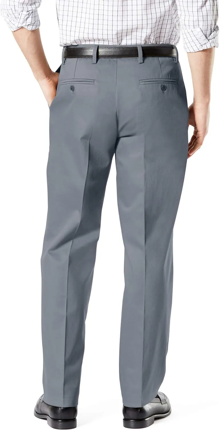 Dockers Men's Classic Fit Signature Khaki Lux Cotton Stretch Pants