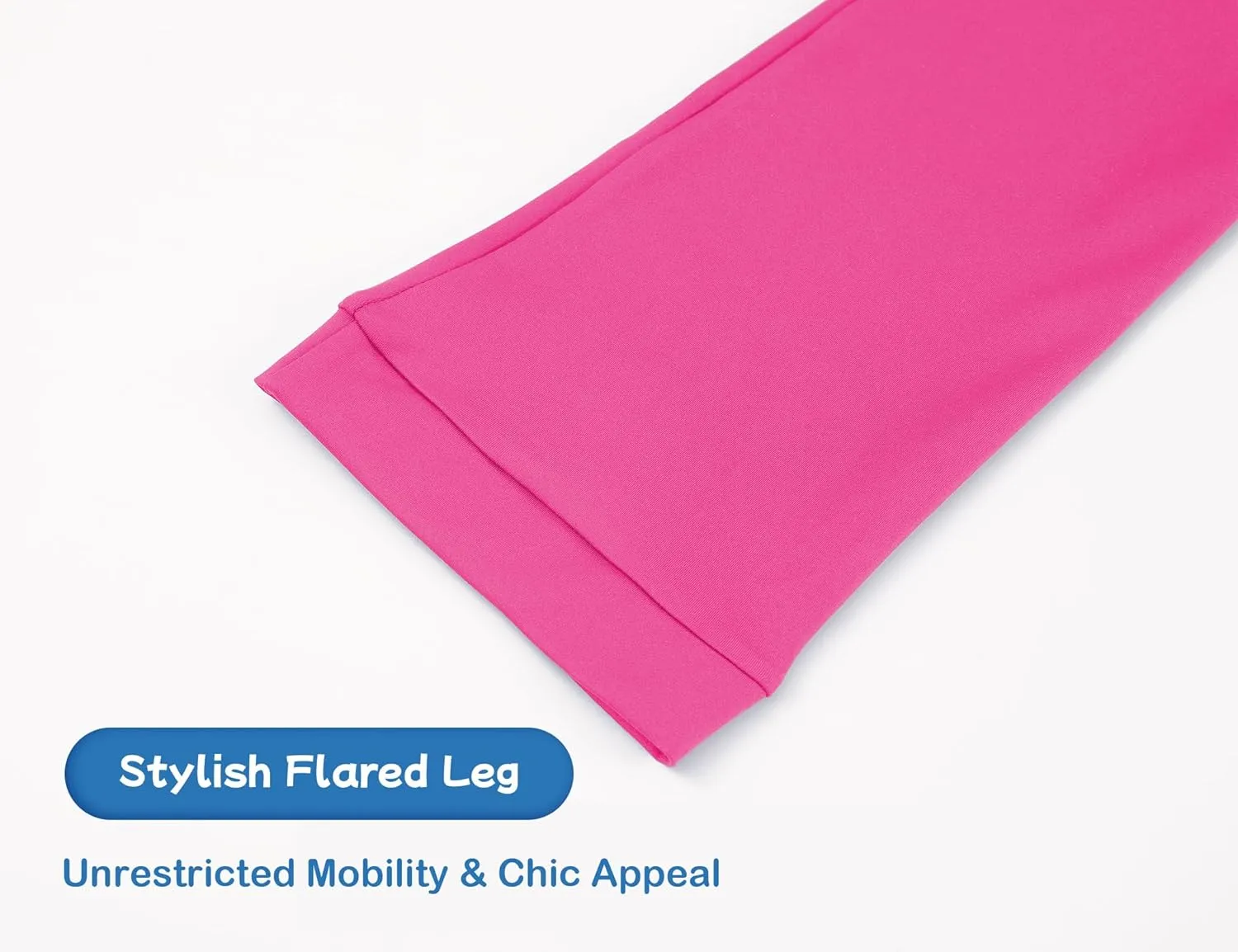 Figure Skating Pants Girls Black High Waist Leggings Skate Training Wear for Kids Teens Practice