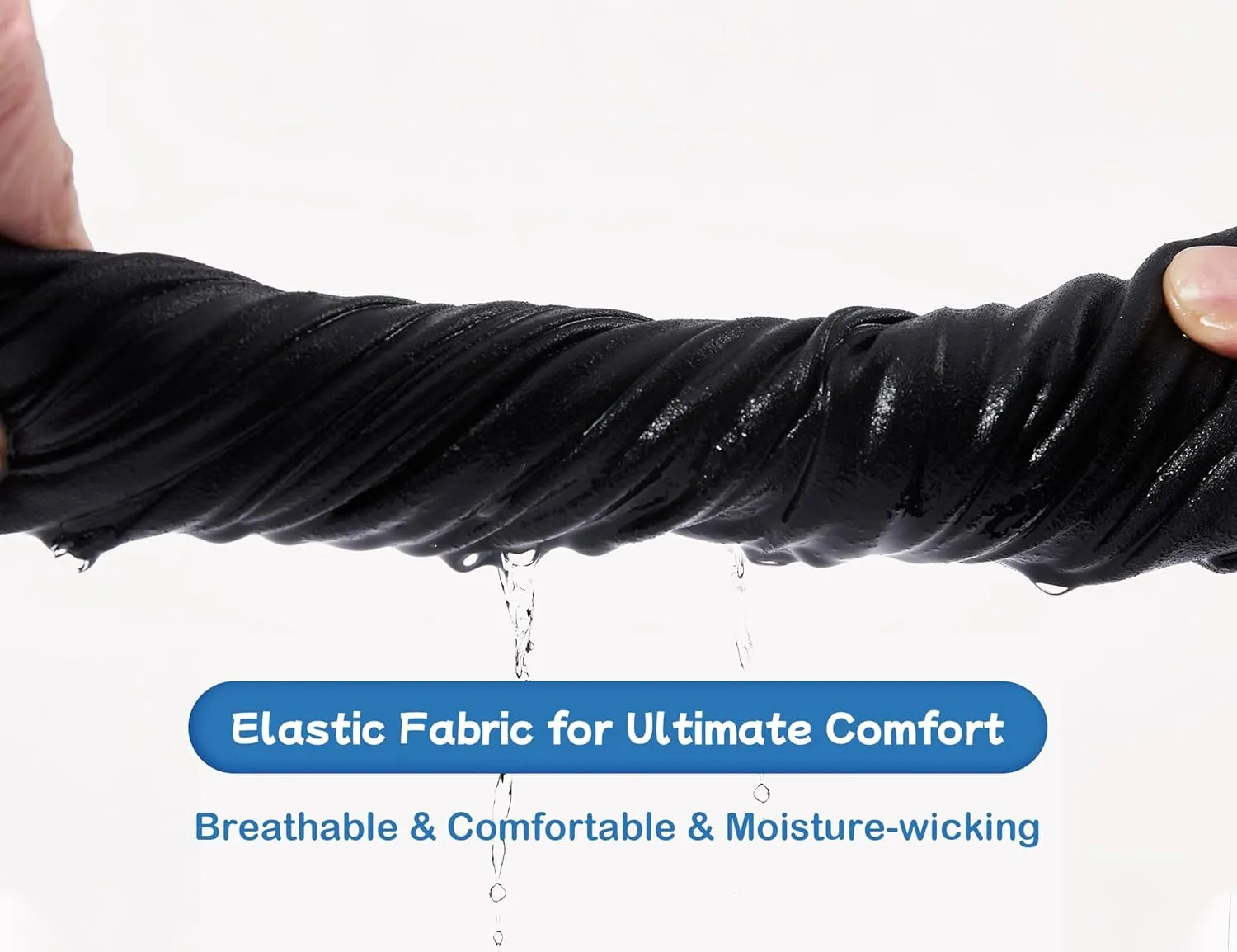 Figure Skating Pants Girls Black High Waist Leggings Skate Training Wear for Kids Teens Practice