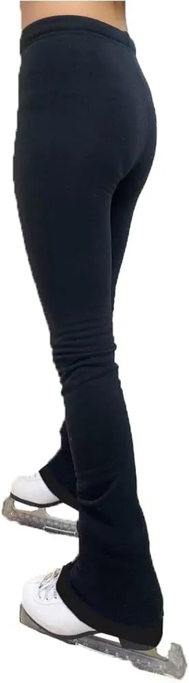 Figure Skating Practice Pants  Polar Fleece Thermal Black  Blue  Purple UGSP2 ice Skating Pants for Girls Women